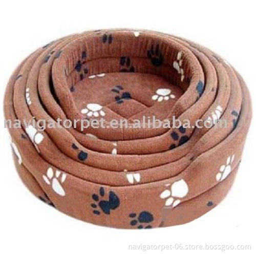 Soft Comfortable Dog Bed (Paw print) with different sizes